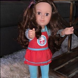 cute doll, it's like new